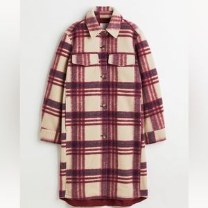 H & M Long Shacket